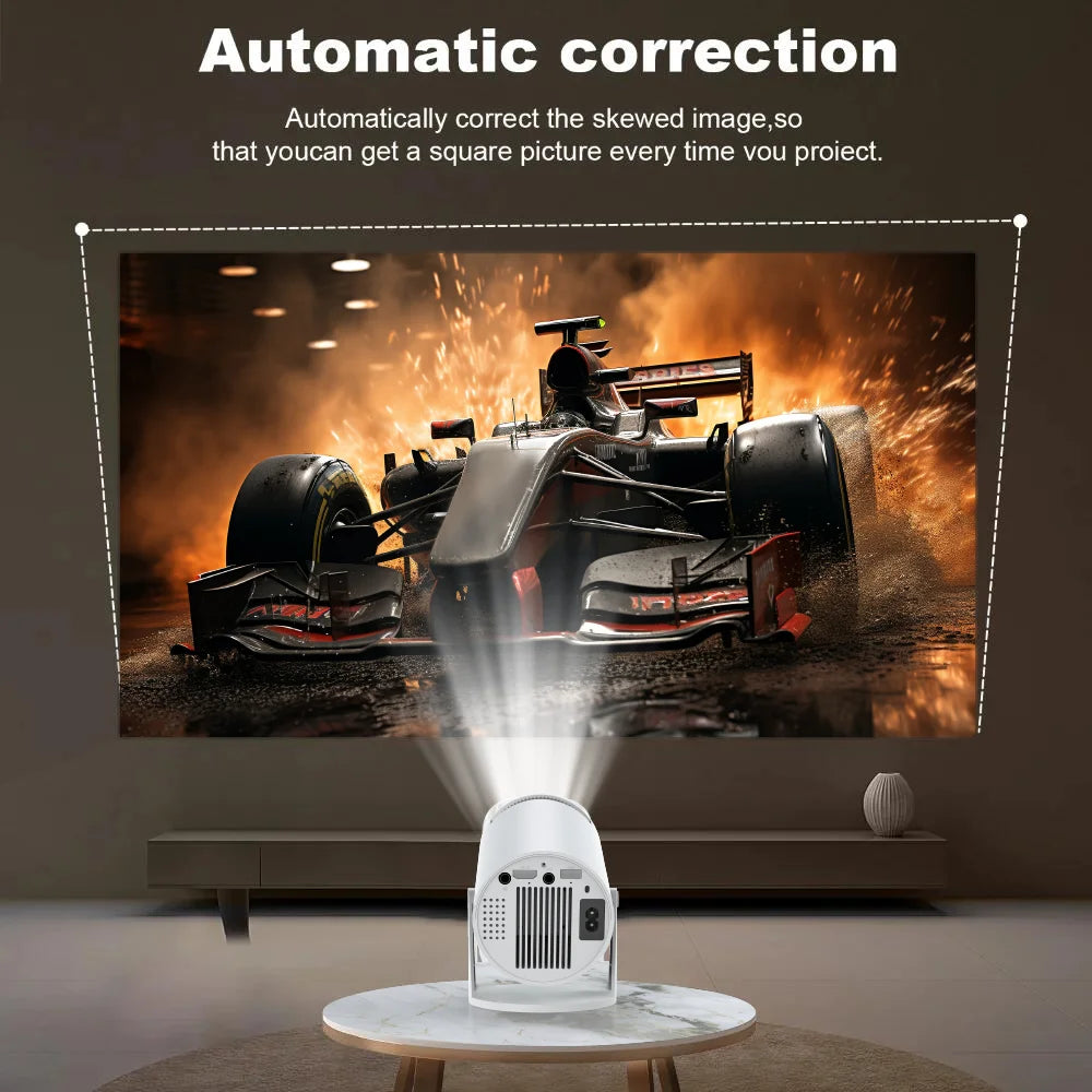 High Brightness Video Projector 1280 x720P 4K Home Theater Projector WiFi 5G Android Beamer Cinema HY300 Portable Mini Proyector