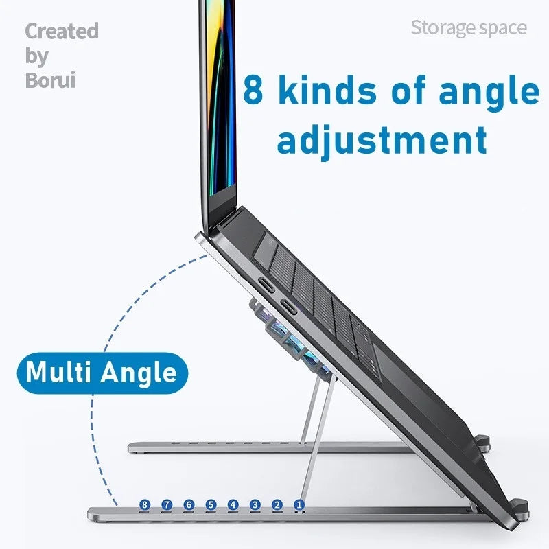 SeenDa Laptop Cooling Stand with 2 USB Fan Laptop Cooler Stand Pad Cooling for Notebook Heat Dissipation