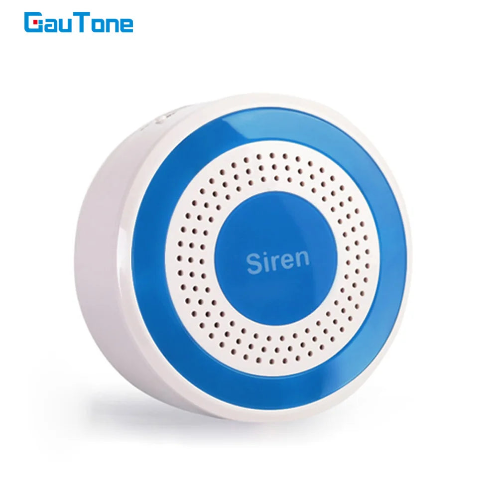 GauTone 85dB Wireless Siren Strobe Light Alarm Alert Sensor For 433MHz Wifi GSM Security Alarm System