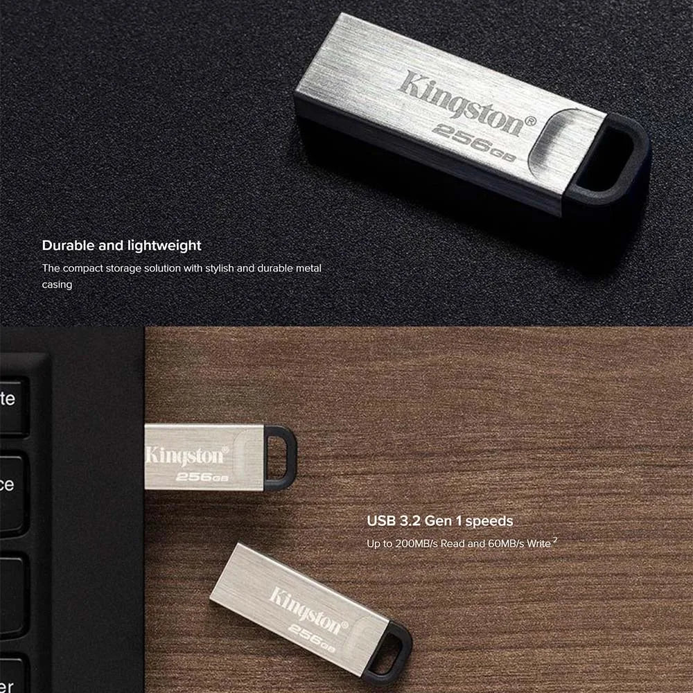 Kingston USB Pen Drive  usb flash drive  USB 3.2 PenDrives  Usb memory for Computer 64GB 128GB 256GB usb stick free shipping Key