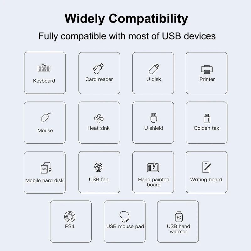 Hub Usb Splitter One 3.0 And Two 2.0 Fast Speed Adapter Multi Usb 3 Port Extensor For Macbook Laptop Pc Computer Accessories