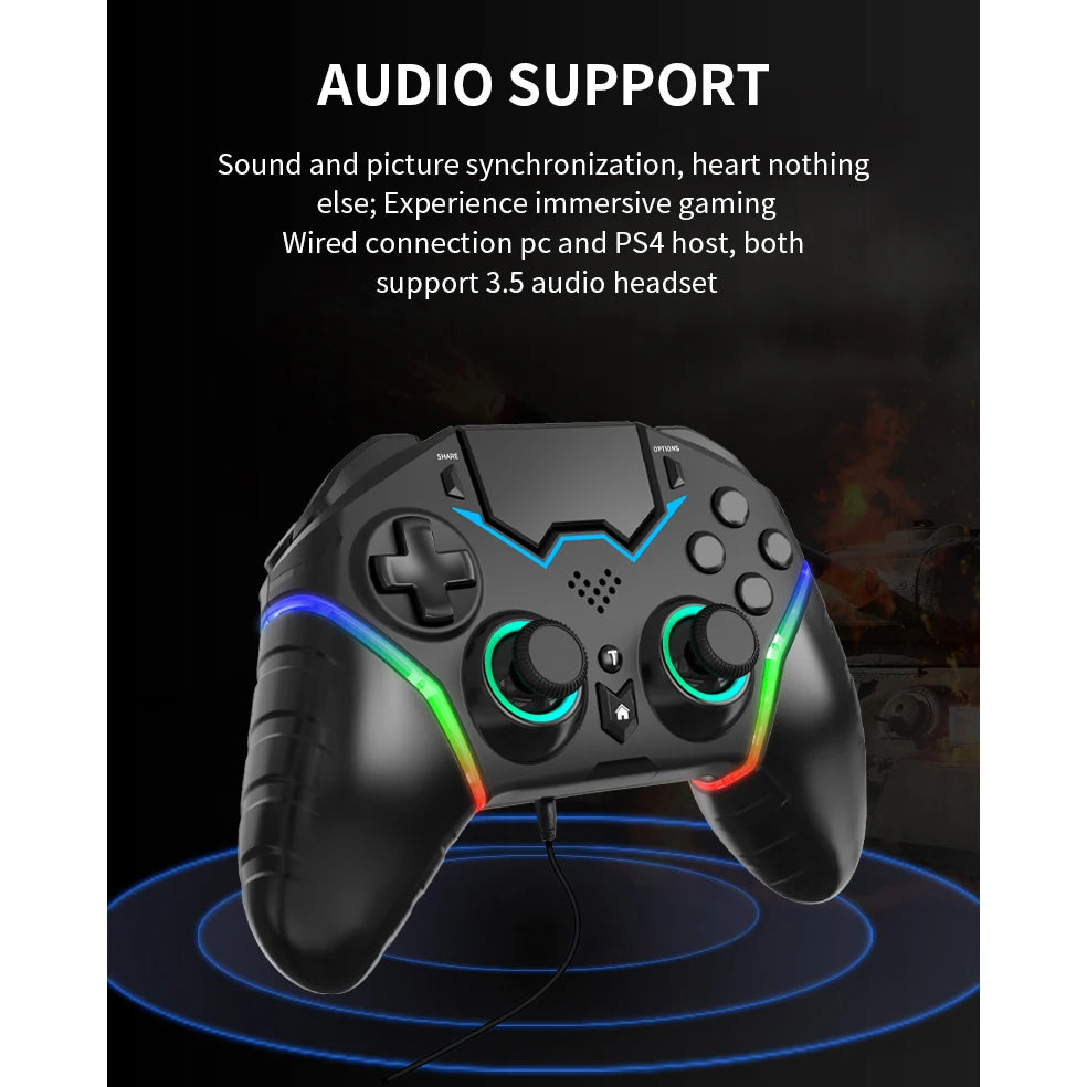 Wireless Controller For PS4 PS3 PS Playstation 4 3 Mobile Phone PC Android TV Control Bluetooth Gamepad Game Pad Joystick Gaming