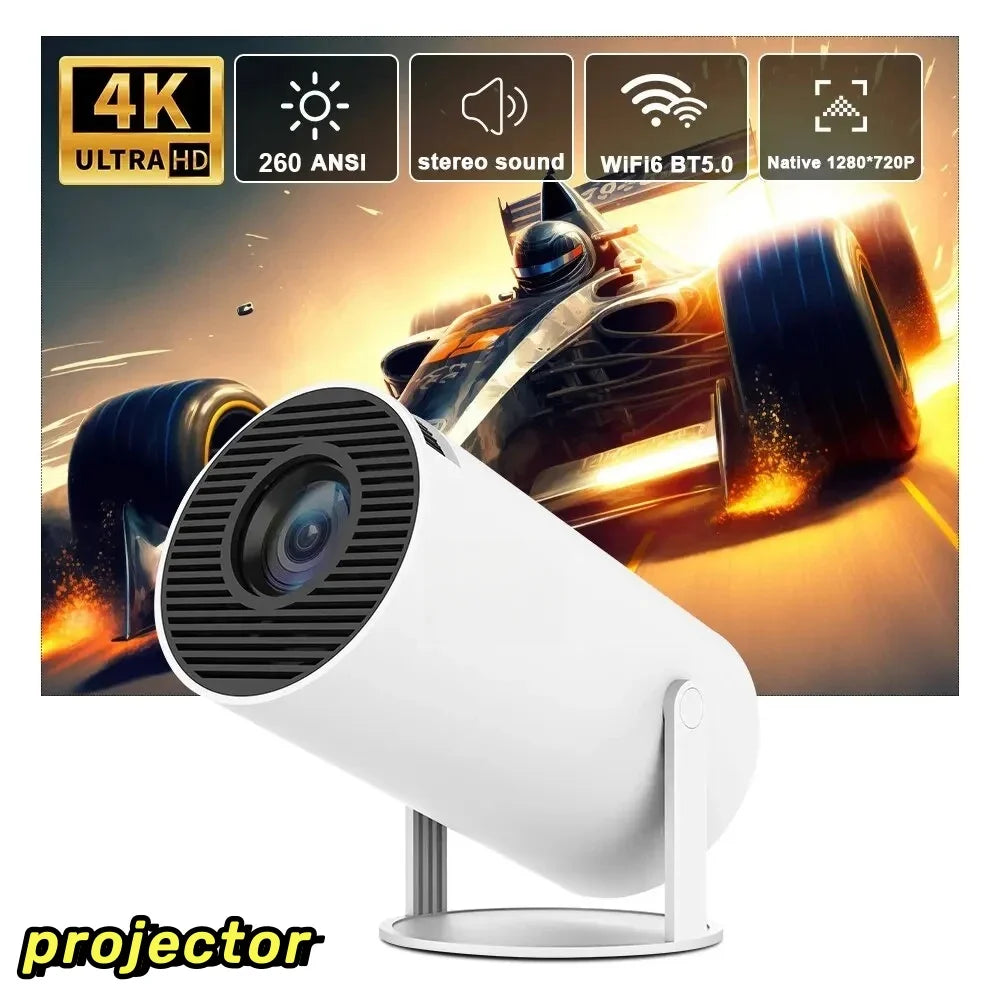 Magcubic Projector HY300 PRO 4K Android 11 Dual Wifi6 260ANSI Allwinner H713 BT5.0 1080P 1280*720P Home Cinema Outdoor Projetor