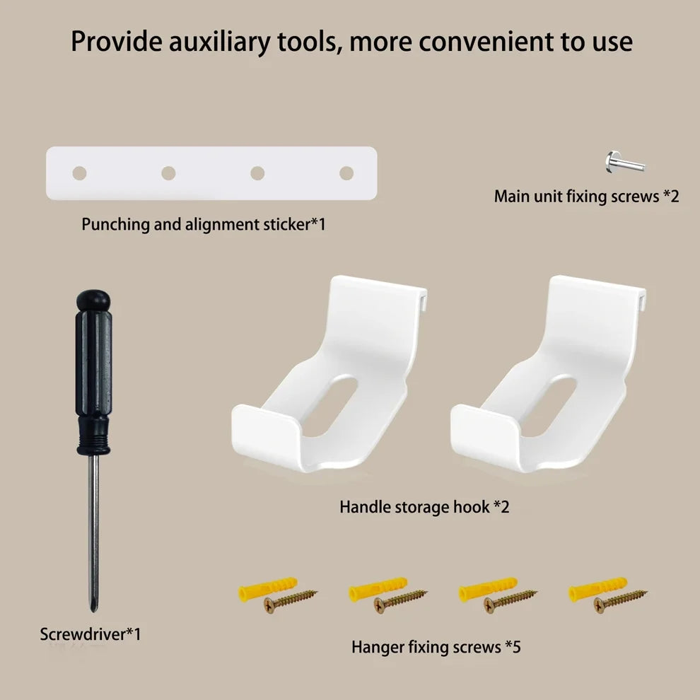 Wall Mounted Console Stand for PS5 Slim Series Holder with 2 Controller Mounts,Solid Metal Stand Kit,Easy Installation