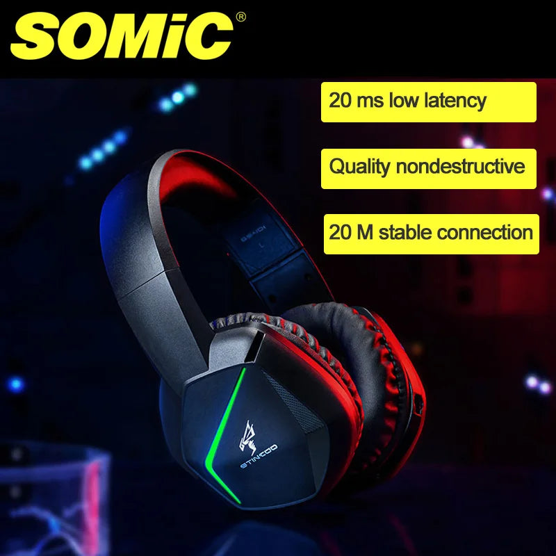 Tablet G401 Gaming  digital-to-ana headphone amplifier Wired gaming headphones with Mic Noise Cancelling Laptop speaker accessor