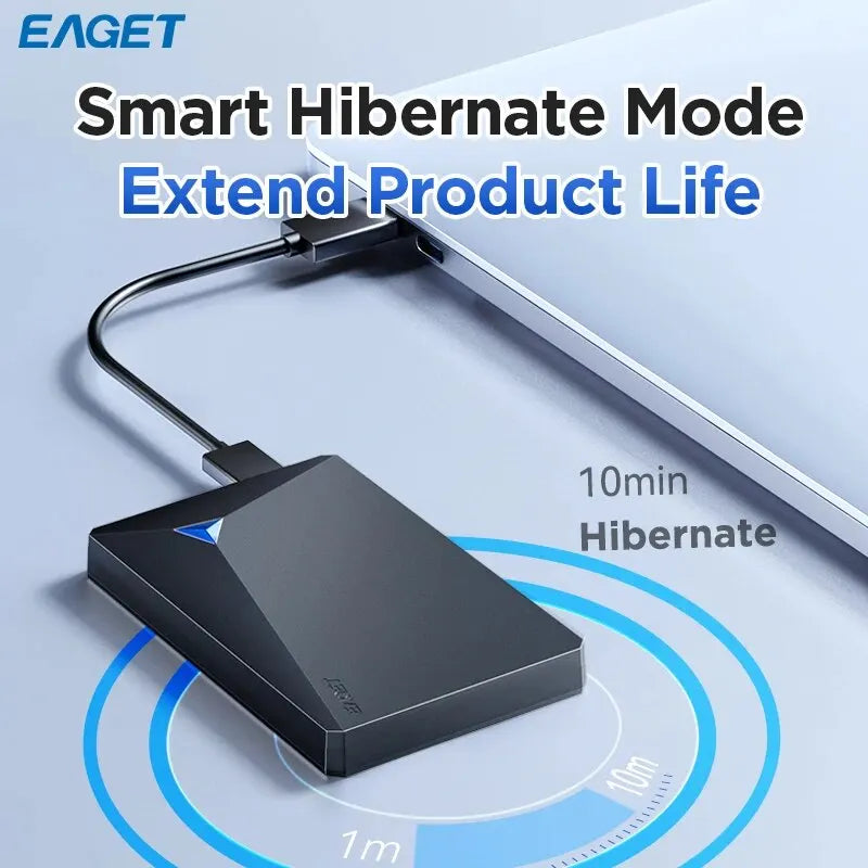 EAGET G20 Portable HDD 5400 RPM USB 3.0 Hard Disk Drive 250gb 500gb 1T 2T External Mechanical Hard Drive for Laptop Desktop