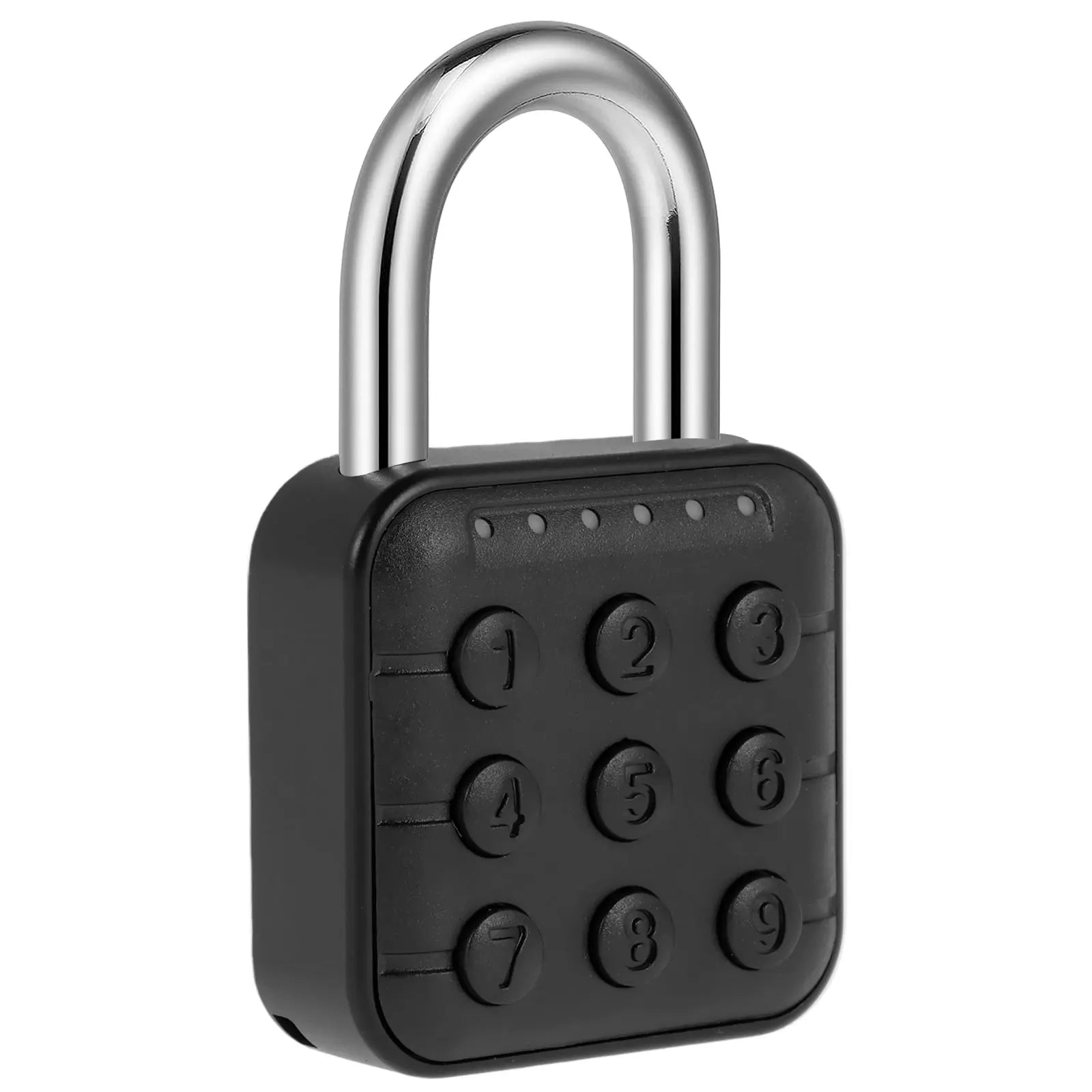 Keyless Combination Locker Lock 6 Digit Codes Padlock for Outdoor Easy Use Pad Lock with Code for Gym School Locker Fence