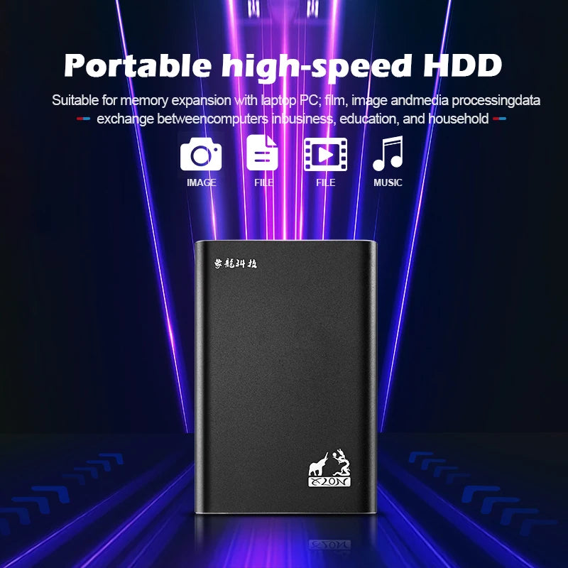 HD External Hard Drive 2.5" Portable Hard Drive 500GB 1TB USB 3.0 External HDD for PC MacBook PS4 PS5