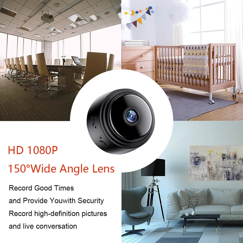 A9 Mini Camera 1080P Wireless WiFi CCTV Indoor Outdoor MINI IP Camera Security Remote Control Surveillance Night Mobile Camera