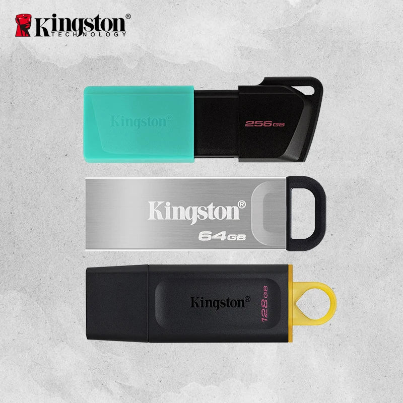 Kingston USB Pen Drive  usb flash drive  USB 3.2 PenDrives  Usb memory for Computer 64GB 128GB 256GB usb stick free shipping Key