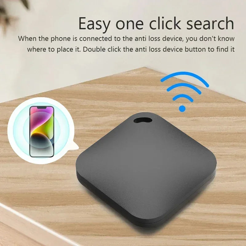 Smart Bluetooth GPS Tracker Works with Find My APP Anti Lose Reminder Device for Iphone Replacement Locator MFI Rated