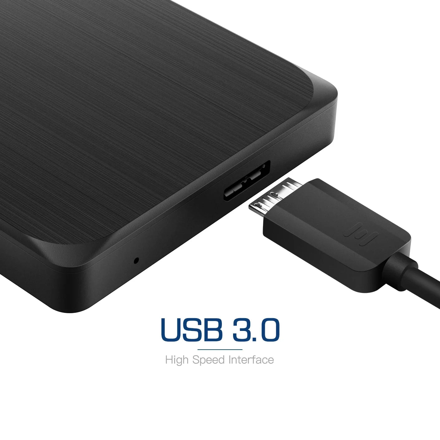 UnionSine HDD 2.5" Portable External Hard Drive 1tb/750gb/500gb/250gb USB3.0 Storage Compatible for PC,Mac,Desktop,MacBook,TV