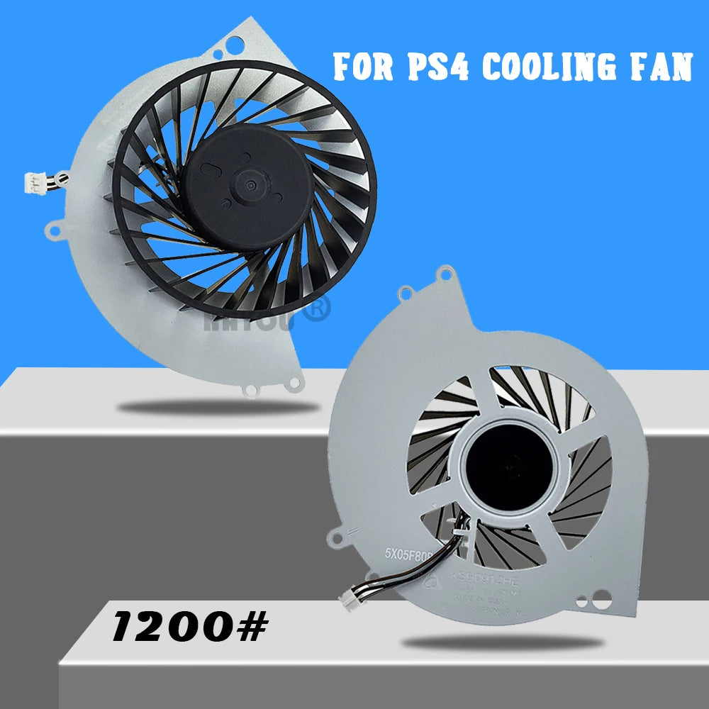 New Inner Cooling Fan for PS4 Game Console Cooler 1000/1200/2000/7000 Series Replacement for Sony PlayStation 4 Host Silent Fan