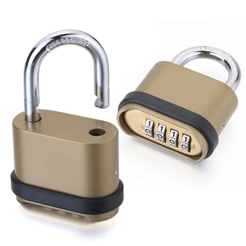 EGFirtor 4 Digitals Code Password Combination Zinc Alloy Lock Padlock Hardware Accessories Waterproof Smart Padlock Security