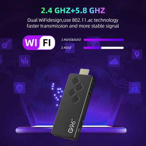 2024 Hot G96 8k android13.0 infrared remote control TV Stick 2GB 8GB ATV2.4G&5G Dual Wifi BT5 Netflix Youtube Media Player