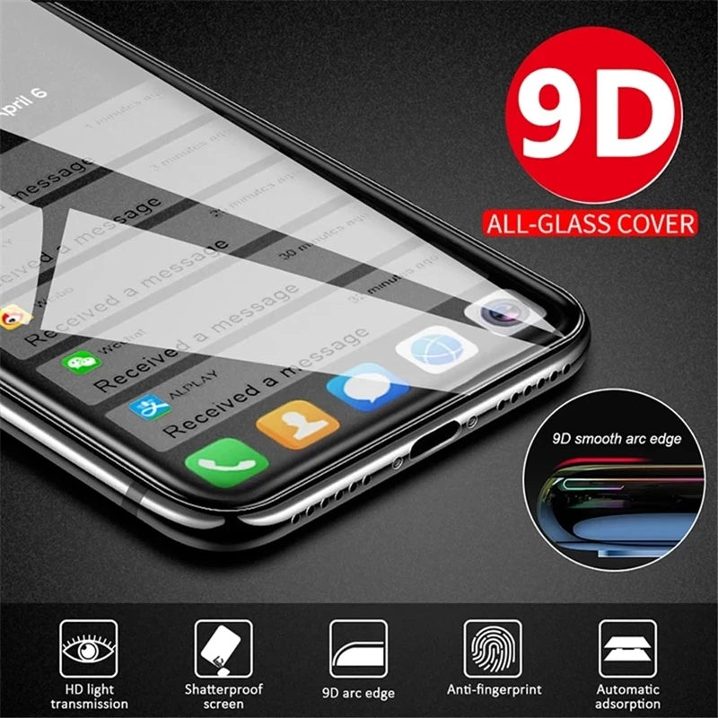 9D Tempered Glass for Samsung Galaxy A13 A53 A52 A32 A12 A50 A51 A52S A72 A54 A33 A71 A21S A73 M12 M52 M31 S10E Screen Protector