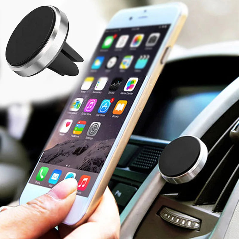 Air Vent Magnetic Car Phone Holder Magnet Smartphone Stand Cell GPS Support For iPhone 14 13 12 XR Xiaomi Mi Huawei Samsung