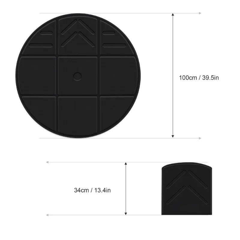 Portable Sports Floor Mat Virtual Reality Gaming Cushion Pad for Switches 3 Helps Determine Direction and Position