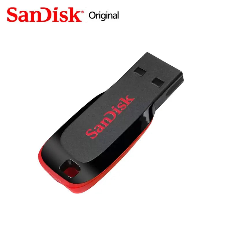 Sandisk Pendrive 128gb 64gb 32gb 16gb Mini USB Flash Drive 32 64 128 16GB Pen Drive 2.0 USB Stick Disk on Key Memory For Phone