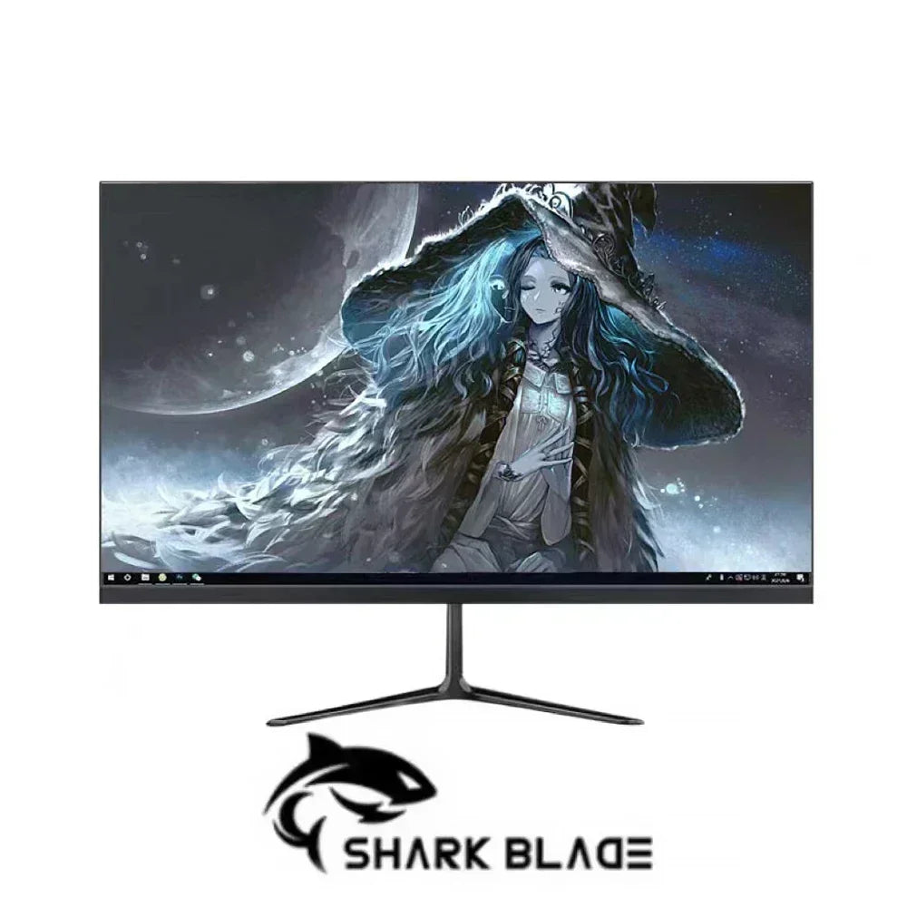 SHARK BLADE Computer Monitor 24/27 Inch 1080P 75Hz Gamers Screen LCD Gaming  For Xbox PS5 Swtich PC