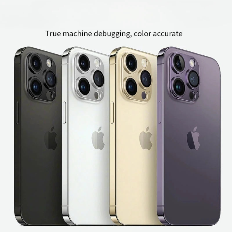 Metal Camera Lens Protector For iPhone 15 Pro Max 15Plus Full Cover Integrated metal lens film For iPhone 15Promax Lens Cover