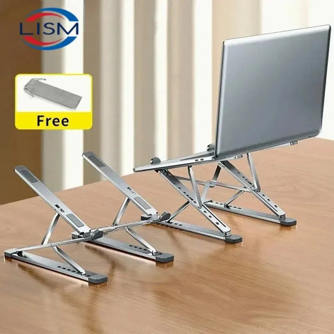 NEW N8 Adjustable Laptop Stand Aluminum for Macbook Tablet Notebook Stand Table Cooling Pad Foldable Laptop Holder