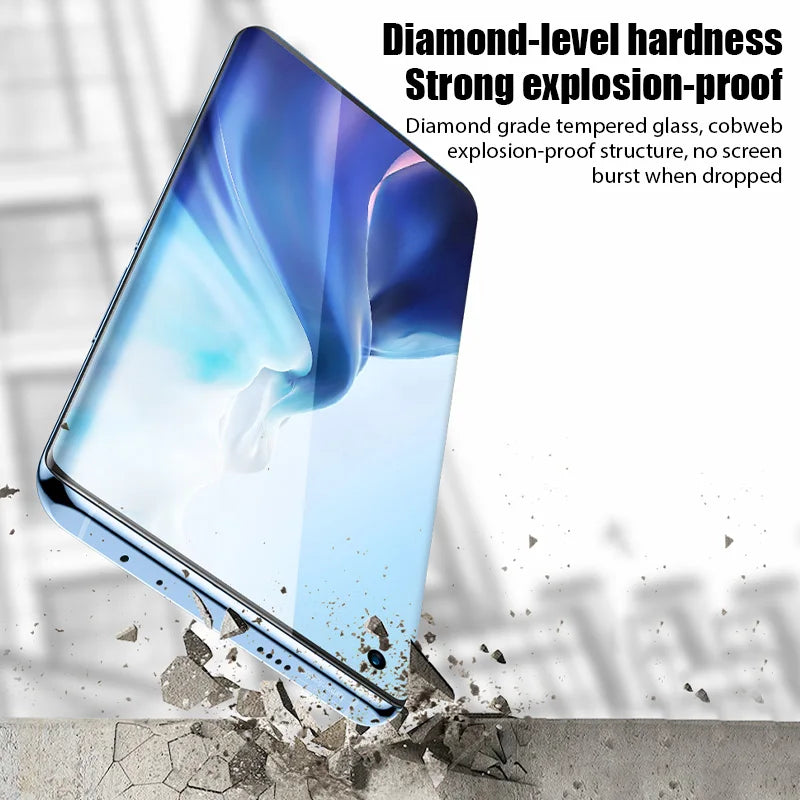 3PCS Curved Tempered Glass For Samsung S23 S22 S21 S20 Ultra Plus S10 S9 S8 Screen Protector For Samsung Note 20 Ultra 10 Plus 9