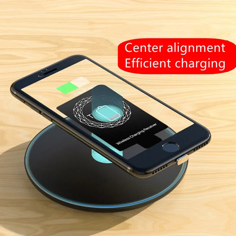 Qi Wireless Charging Receiver for Type C Micro USB Iphone Universal Wireless Charging for Samsung Huawei Ipone5-7 Xiaomi