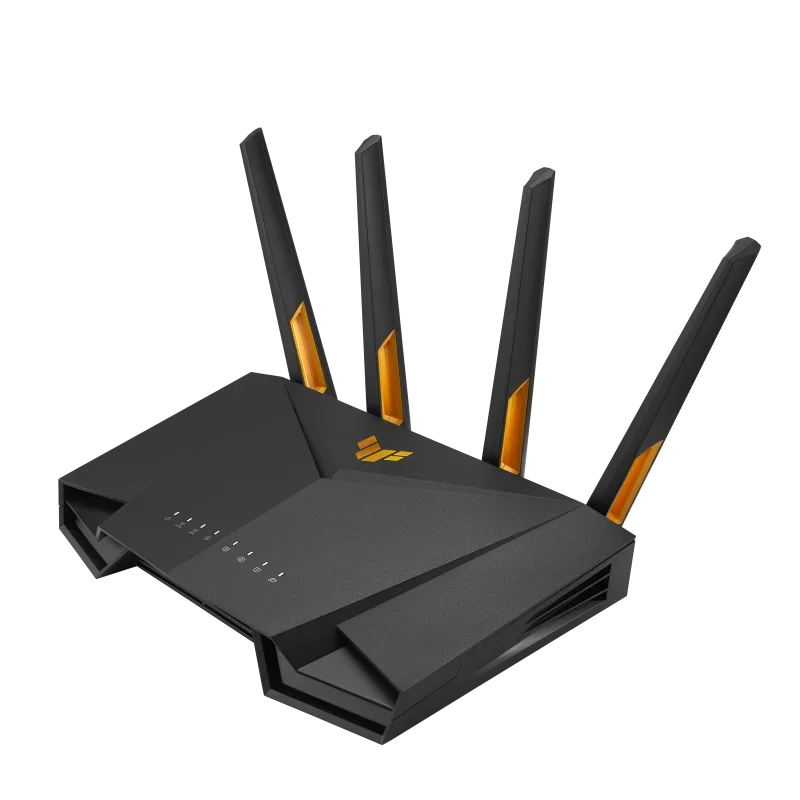 ASUS TUF Gaming AX3000 V2 Dual Band WiFi 6 Router With Mobile Game Mode 3 Steps Port Forwarding 2.5Gbps AiMesh Ultra Large Range