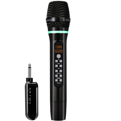 Professional UHF Wireless Microphone Handheld Bluetooth Karaoke Microphone Recording Studio Home Party Singing for Car Speaker