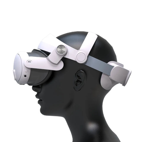 Replaceable Elite Strap for Meta Quest 3 VR Headset Improve Comfort Adjustable Head Strap for Meta Quest 3 Accessories Helmet