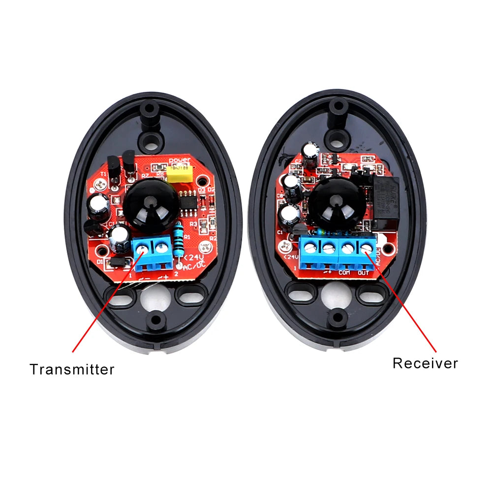 For Gates Doors Windows External Positioning Alarm Single Beam Infrared Radiation Sensor Barrier
