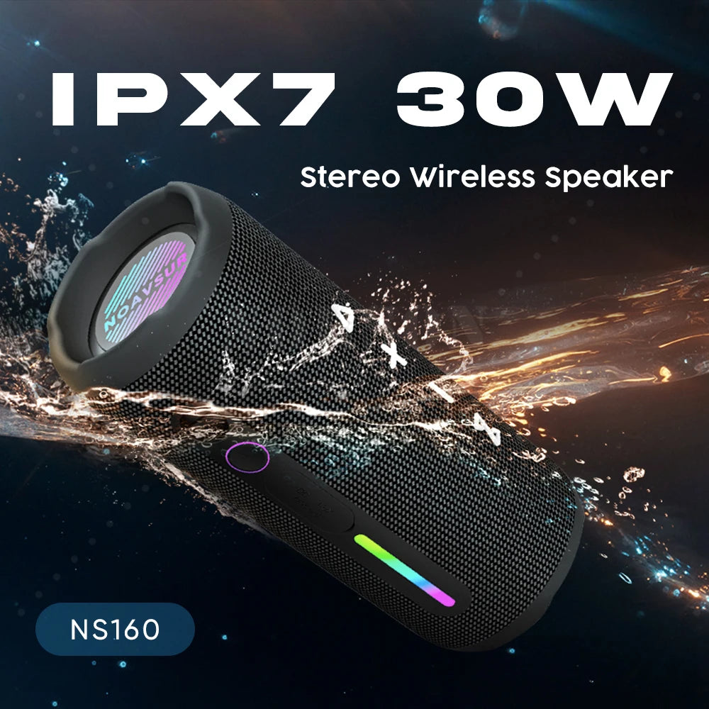 New 2023 Products Mini Portable TWS Stereo Super Bass IPX7 Waterproof Bluetooth Speakers Outdoor Loud BT Speaker with Subwoofer