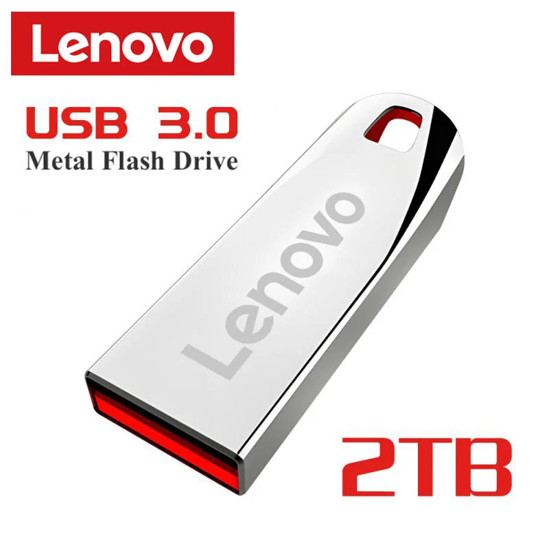 Lenovo 2TB 1TB USB Flash Drives USB 3.0 Metal Flash Drive Drive Type-C High Speed Pendrive Waterproof Portable USB Memory New