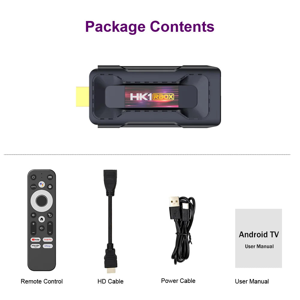 HK1 RBOX D8 TV Stick RK3528 Android 13.0 Rockchip Quad Core 8K HDR10 Wifi6 BT5.0 2GB 4GB 16GB 32GB Smart TVBox Media Player