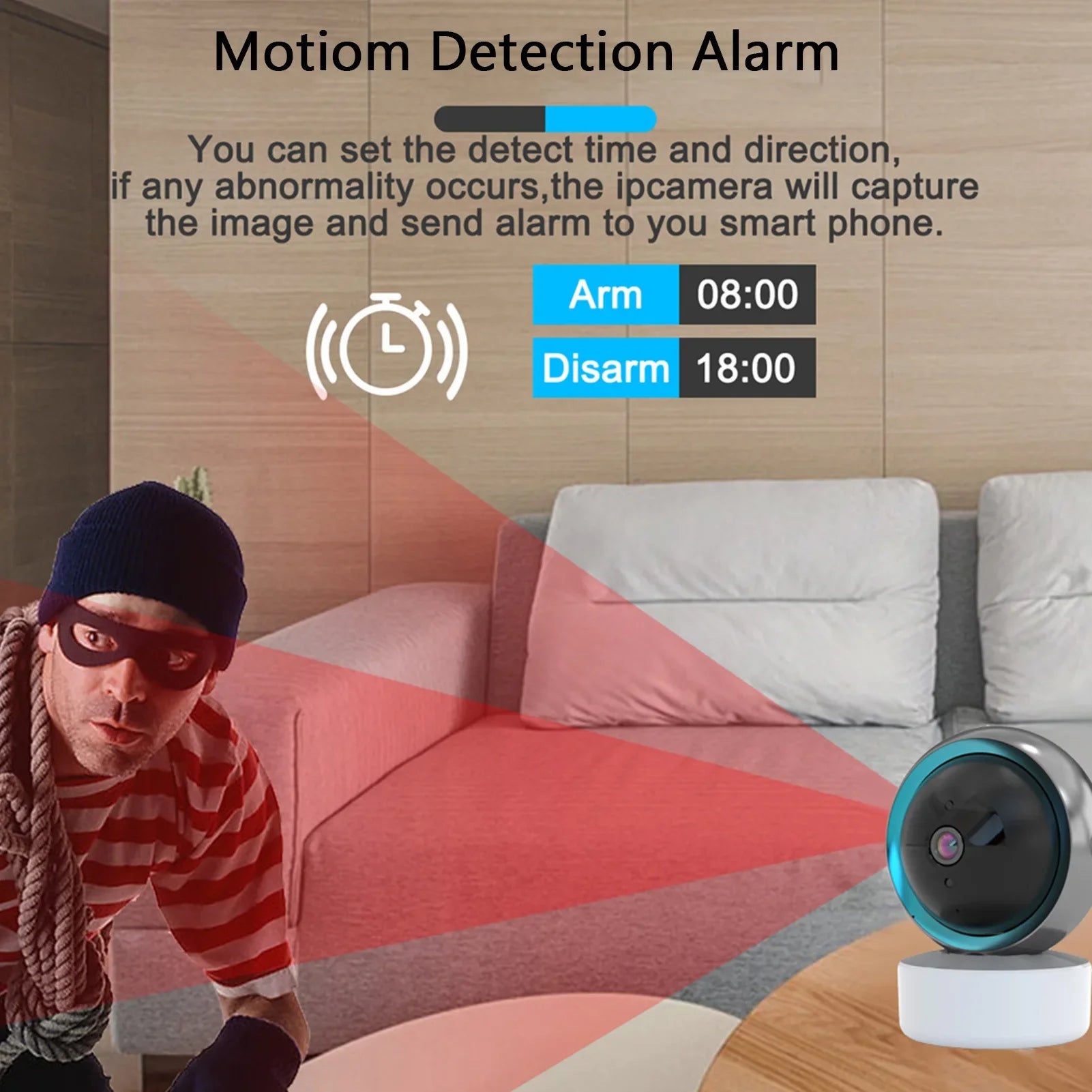 Tuya 3MP WiFi IP Camera AI Human Detect Color Night Vision Surveillance Camera Smart Life Baby Monitor Smart Home Baby Monitor