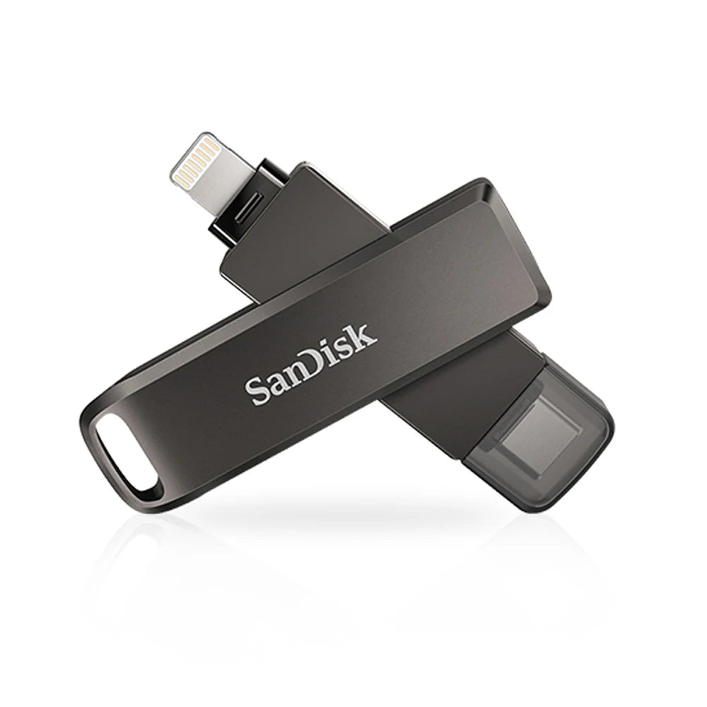 SanDisk USB Flash Drive iXpand OTG Lightning USB 3.0 Stick 256GB 128GB 64GB Pen Drive MFi For iPhone & iPad and USB U Disk OTG