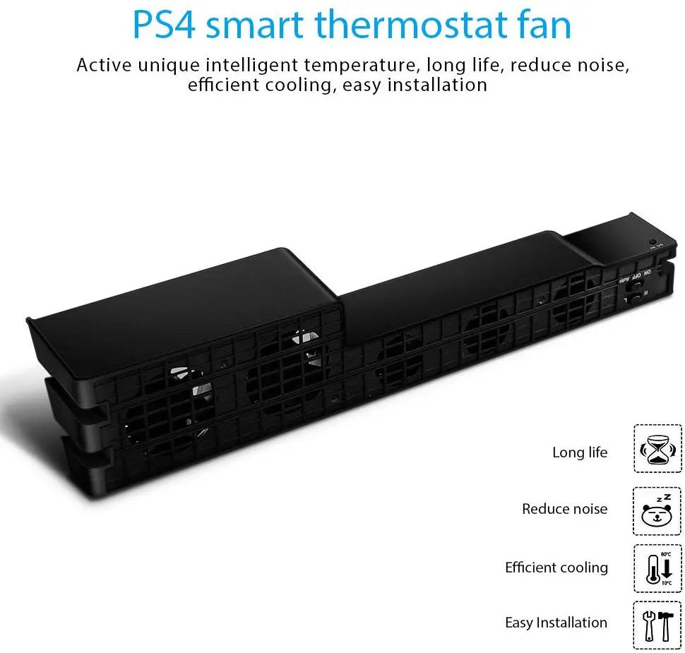 Cooling Base Holder Cooler For Sony PS4 Pro Slim Playstation Play Station PS 4 Game Console Fan Accessories Stand Support Video