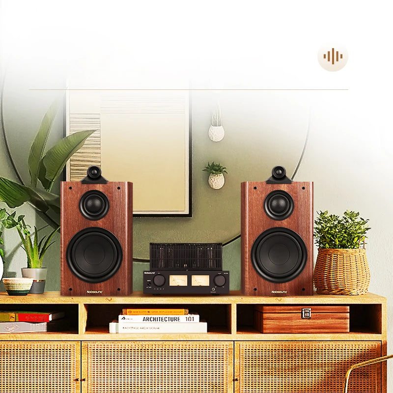 6.5 Inch HiFi Speaker Three-Way Passive Bookshelf Speaker 120W NS-Q3 Fever Monitor Audio 6ohm Home theater Speaker Sound Box