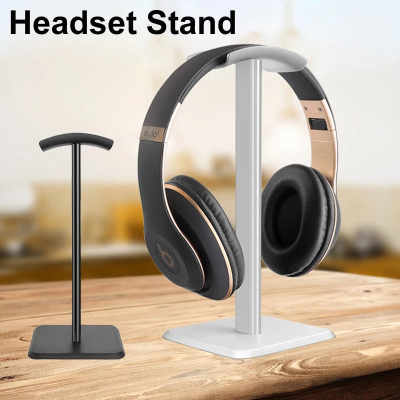 Over Ear Headset Stand Detachable Headphone Holder Gaming Headset Bracket Aluminum Alloy Earphone Display Rack