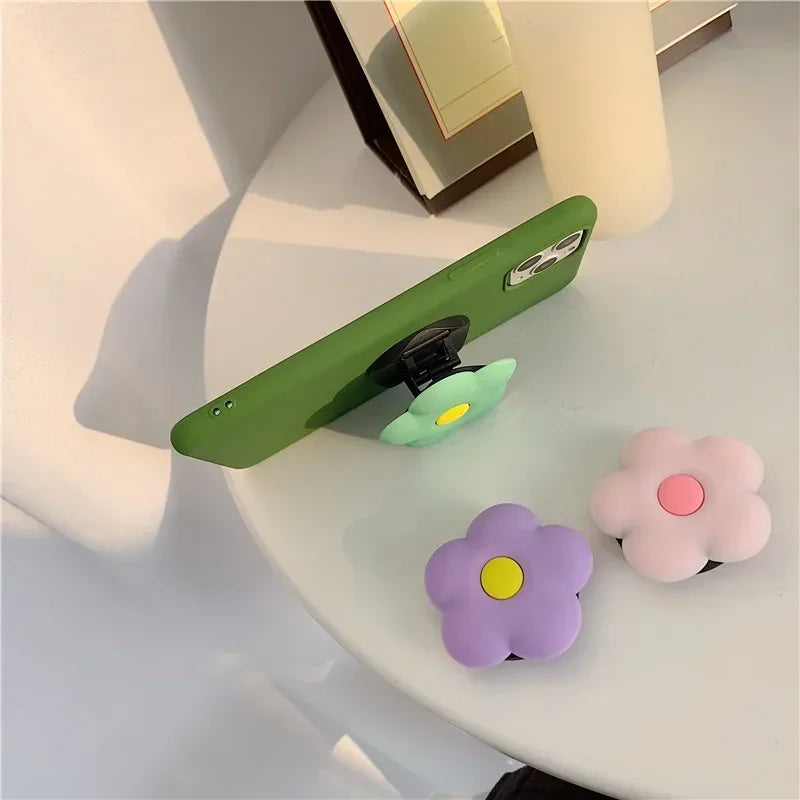 Cartoon Cute Animal Folding Mobile Phone Grip Holder Socket Pocket Support for IPone Finger Ring Griptok Expanding Stand