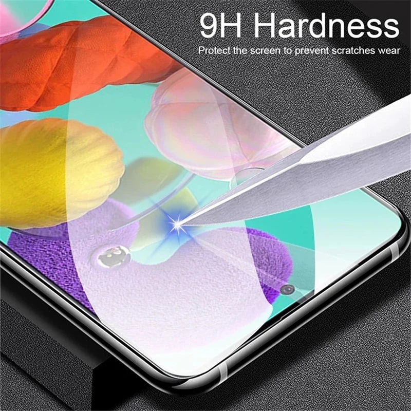 9D Tempered Glass for Samsung Galaxy A13 A53 A52 A32 A12 A50 A51 A52S A72 A54 A33 A71 A21S A73 M12 M52 M31 S10E Screen Protector