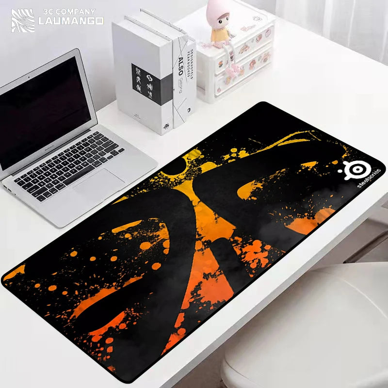 Steelseries Desk Mat Mousepad Anime Mouse Pad Gaming Gamer Keyboard Pc Accessories Xxl Large Extended Protector Mice Keyboards