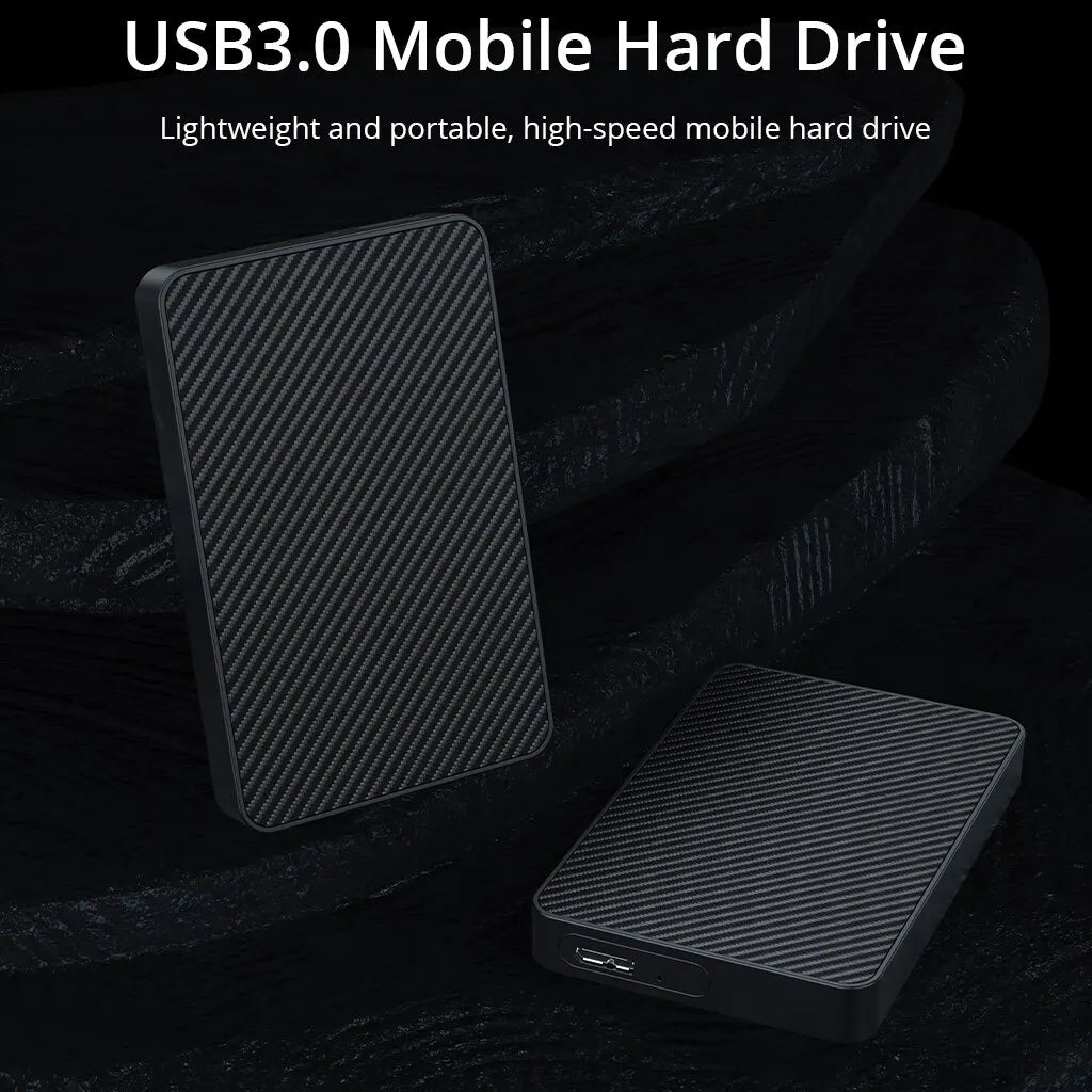 External Hard Drive 2.5 Portable Hard Drive HDD 250GB 320GB 500GB 1TB USB3.0 for Desktop PC Laptops Gaming Consoles TV PS5 Xbox