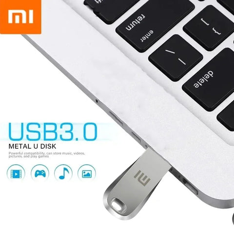 Xiaomi Original 2TB USB Drive Large Capacity USB 3.0 Flash Metal Drive 1TB High-speed Transfer Storage Waterproof Memory U Disk