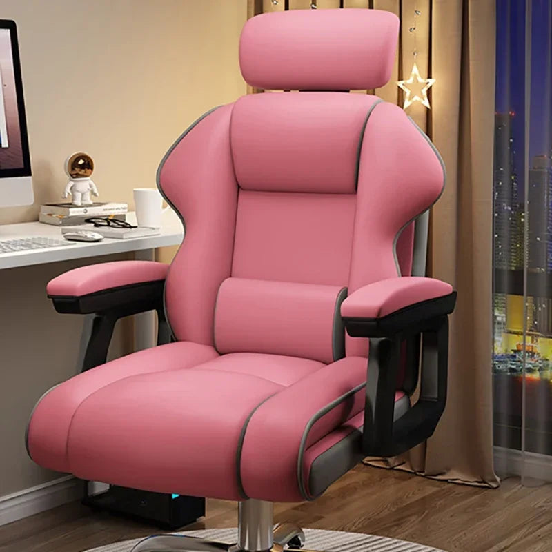 Computer Gaming Chair Office Ergonomic Mobile Playseat Swivel Chair Work Designer Arm Lazy Cadeira Gamer Office Furniture