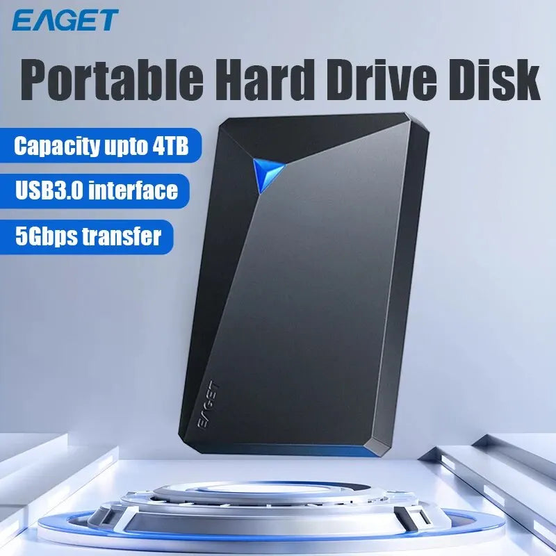 EAGET G20 Portable HDD 5400 RPM USB 3.0 Hard Disk Drive 250gb 500gb 1T 2T External Mechanical Hard Drive for Laptop Desktop